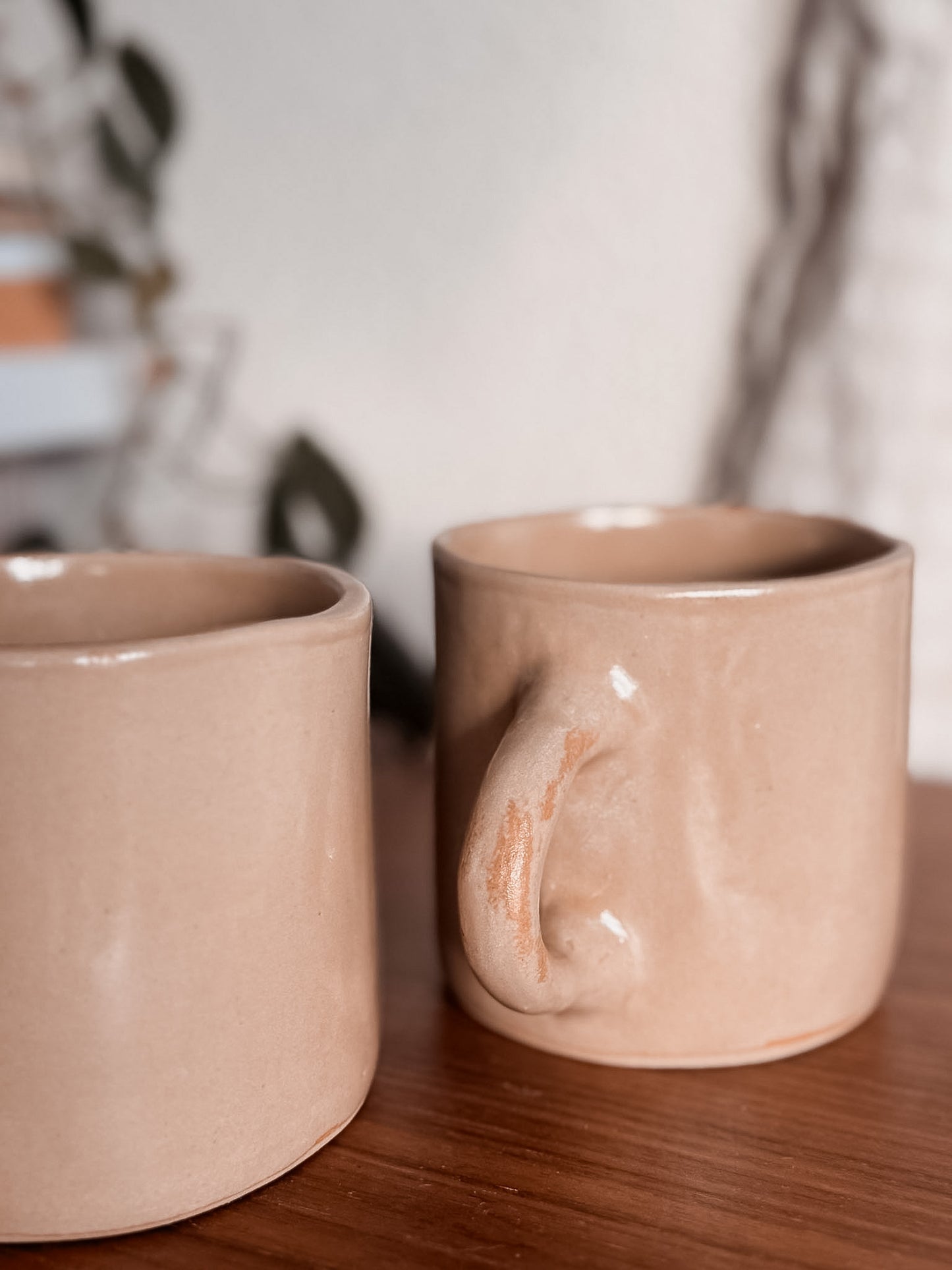 La tasse beige