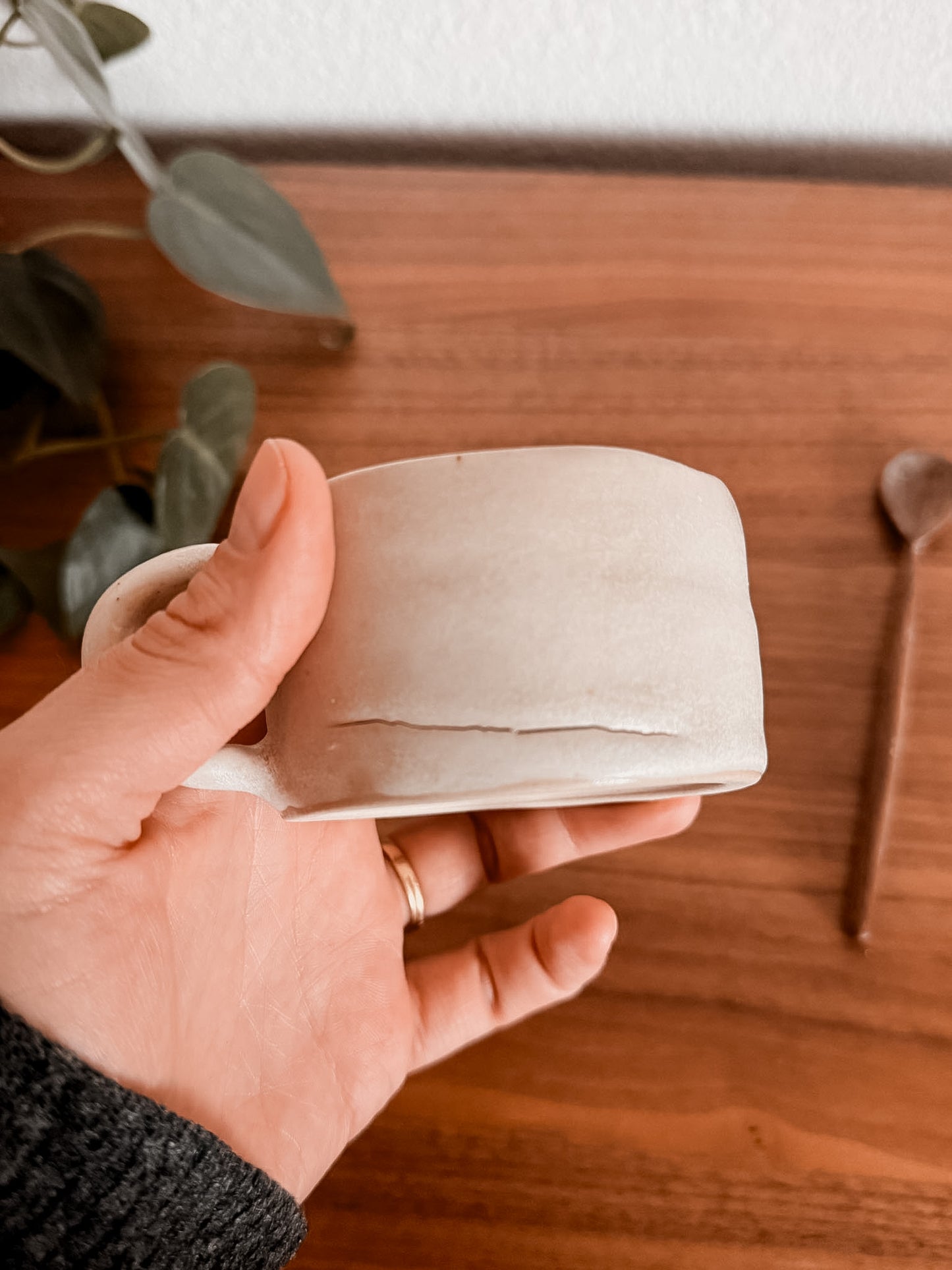 Petite tasse tournée