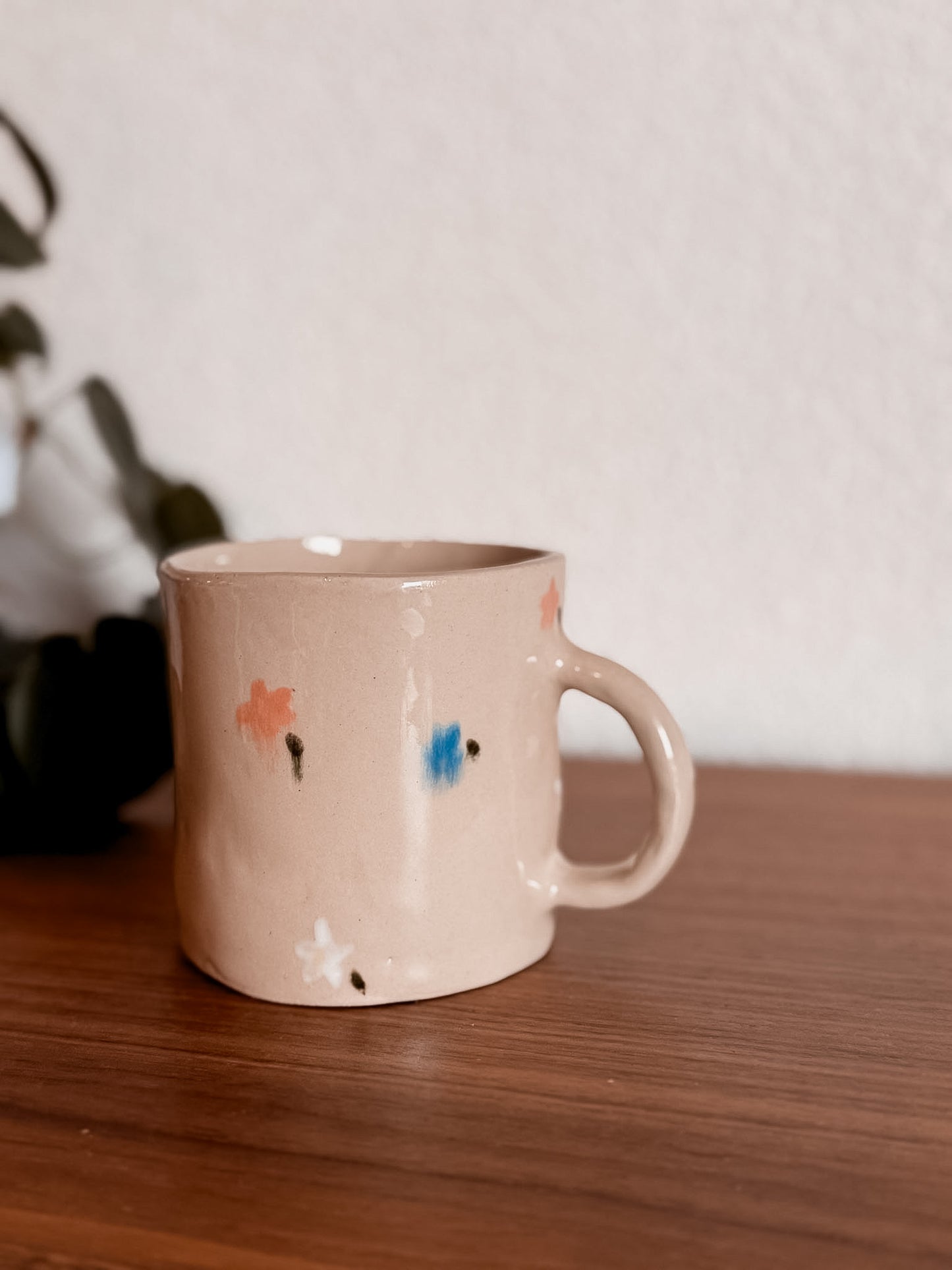 La tasse du printemps mélancolique