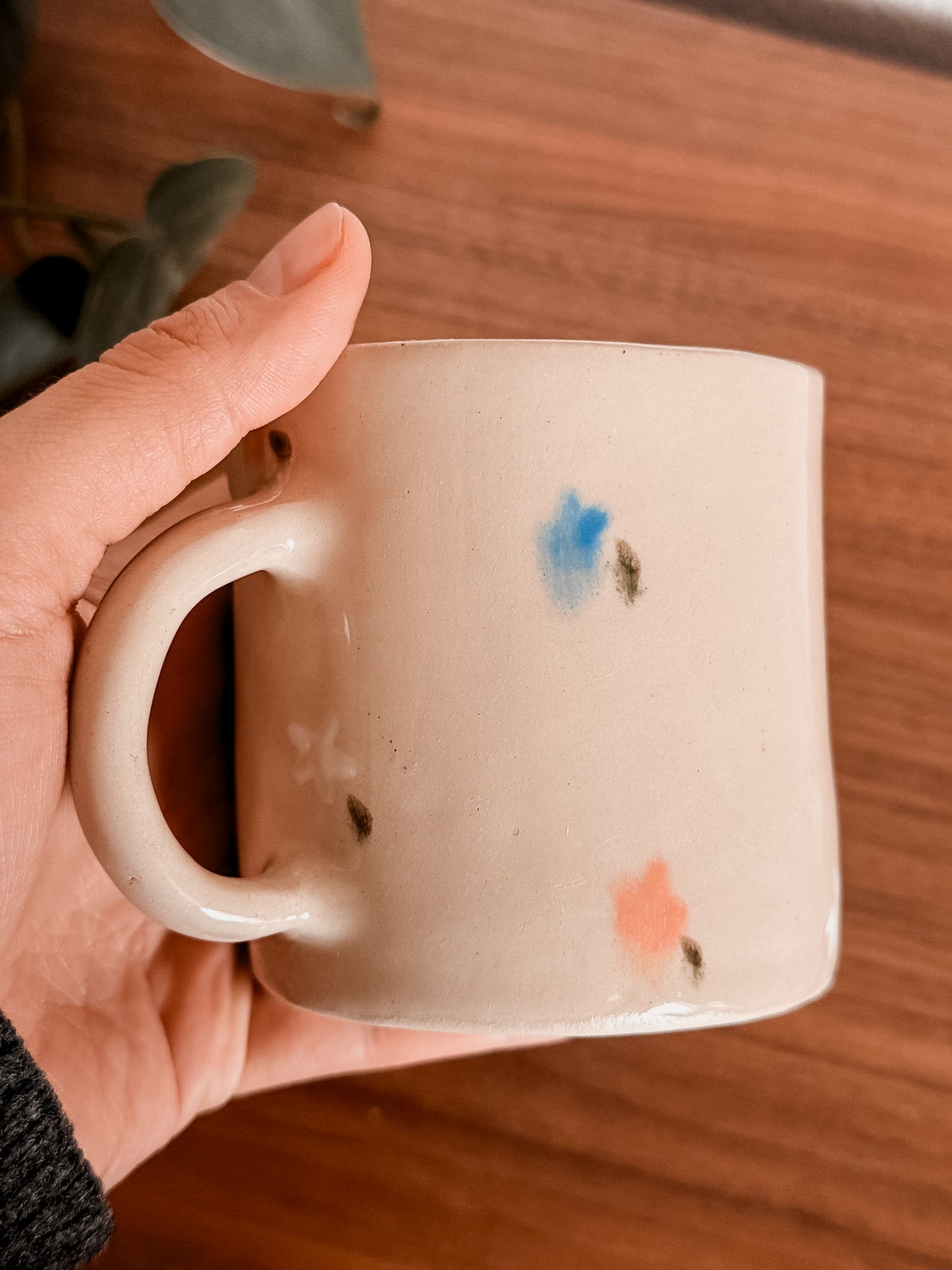 La tasse du printemps mélancolique